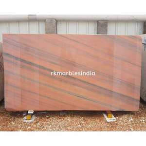 Modern Design Carrot Pink <b>Marble</b> Slab Natural Dolomite Calcite Polished Honed Waterproof for Bathroom Kitchen Villa Hotel Floor - Product Image 1