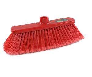 Cepillo de escoba de plástico suave de uso diario con cabezal de material de PP fácil de limpiar para superficies lisas y de jardín - Product Image 1