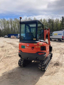 Mini-excavatrice Kubota KX027-4 d'occasion, 2,59 tonnes, avec 3 godets, excavatrice hydraulique compacte à vendre - Product Image 3