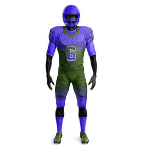 Ensemble d'uniformes de style à manches courtes pour hommes, hauts de football américain, maillot de football américain pour hommes, superbe qualité - Product Image 2