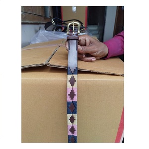 Ceinture Polo en cuir argentins cavalier - Product Image 4