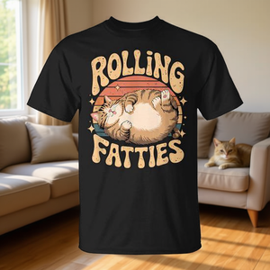 Camiseta con Diseño Retro de Gatos Divertidos, Estilo Vintage para Amantes de los Gatos - Product Image 3