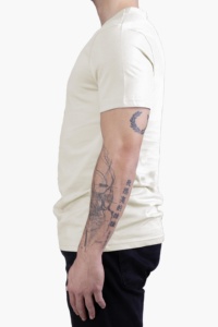 เสื้อยืดคอวีใส่ได้ทั้งชายและหญิงผ้าฝ้าย100% ระบายอากาศได้ดีและน้ำหนักเบาผ้าถักนุ่มสบาย - Product Image 4