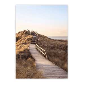 Impresión artística de la ruta de la playa DIN A4 - Product Image 1