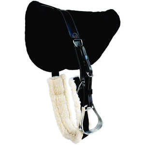 Fanfaree – ensembles d'équitation sur mesure, tapis de selle bleu marine avec rembourrage en coton - Product Image 4