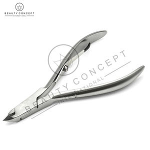 Pince à cuticules en acier inoxydable 15 pouces Impression de logo personnalisé Pince à ongles à cuticules Concept de beauté écologique - Product Image 2
