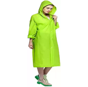 Fabricant d'imperméables d'urgence en plastique imperméable résistant long imperméable pour femmes respirant - Product Image 3