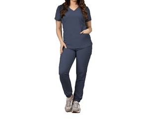 Uniformes Médicos de Alta Calidad para Mujer, Uniformes de Trabajo Elásticos y Modernos, Bata de Hospital de Poliéster y Algodón para Enfermeras - Product Image 1