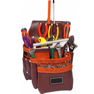 Tùy chỉnh thợ điện Công cụ tổ chức Pouch đa-túi vành đai túi cho cáp, ốc vít, và dụng cụ cầm tay - Product Image 2