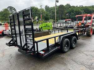 Remolque Agrícola Utilitario de 83x16, 10K, Marca Personalizada, Eje Tándem de Alta Resistencia, Plataforma de Madera, con Puerta de Rampa, Capacidad Superior a 3001 kg - Product Image 5