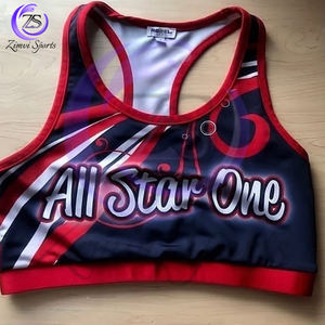 Soutien-gorge de sport respirant de haute qualité, confortable, en tissu doux, style unique, pour femmes, par Zimvi Sports - Product Image 1