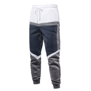 SMITHY Sports SS-705 Men's Lightweight 100% Cotton Full Length Running Wear <b>Track</b> <b>Suits</b> Comfortable Zipper Bulk Tracksuits - Product Image 3