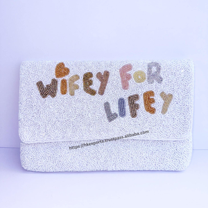 Handmade Sunflower Sequined Beaded Clutch <b>Bag</b> <b>Floral</b> Bead Embroidery Purse Bridal Wedding Party Perfect Summer Fashion Button - Product Image 5