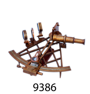 Sextant nautique brillant en laiton massif, Vintage, Style ancien - Product Image 3