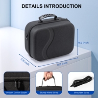 STARTRC Sac de rangement pour accessoires VR/AR/MR, étui de transport pour casque VR Quest 3, compatible avec la plupart des casques du marché