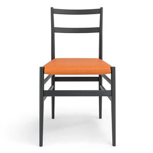 เก้าอี้รับประทานอาหารทำจากไม้สักเนื้อแข็งดีไซน์ทันสมัยเก้าอี้รับประทานอาหารทำจากหนังแปลงเป็นมิตรกับสิ่งแวดล้อมในร่มกลางแจ้งคุณสมบัติกันน้ำสำหรับอพาร์ทเมนท์ - Product Image 2