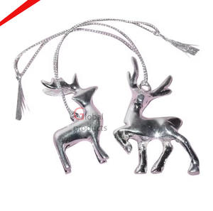 เครื่องประดับคริสต์มาสแบบแขวนผนังสีเงินรูปดาวที่สวยงาม - Product Image 4