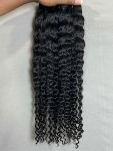 2025 Meilleure vente 100% paquet de cheveux humains bruts paquets de cheveux humains bouclés indiens vierges trame vente en gros vendeurs de cheveux indiens bruts aux états-unis - Product Image 2