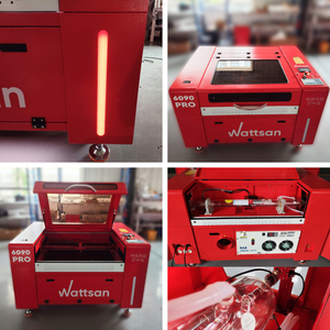 Wattsan 6090 Pro 600*900 mét <span class=keywords><strong>CNC</strong></span> CO2 laser cắt khắc máy gỗ Acrylic da Vải Kích thước 6090 1290 1610 - Product Image 3