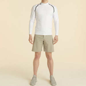 Último diseño de alta calidad para hombres Rash Guard de talla grande para hombres Rash Guard transpirable para hombres Rash Guard logotipo personalizado y diseño OEM 2025 - Product Image 3