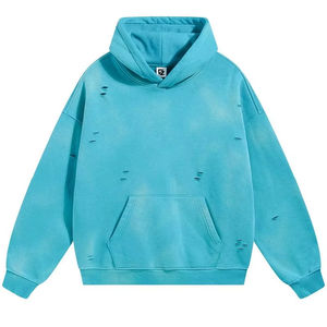 Sweats à capuche personnalisés pour hommes 100% coton lourd luxe qualité impression personnalisée surdimensionné Streetwear pulls à capuche pour hommes - Product Image 1