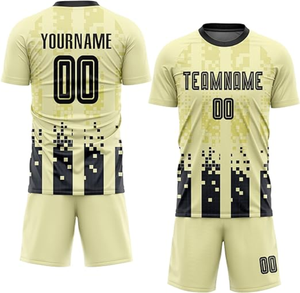 Camiseta de fútbol unisex de alta calidad, conjunto de uniforme de equipo de diseño personalizado, camiseta de fútbol de malla por sublimación al por mayor de fábrica - Product Image 6