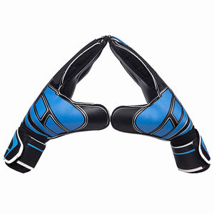 Gants de gardien de but de football pour enfants, garçons, jeunes et adultes, paumes en latex à forte adhérence avec protection des doigts amovible - Product Image 1