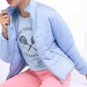 Chaqueta acolchada para mujer 2025, la chaqueta acolchada de manga larga para mujer más cálida para exteriores, chaquetas - Product Image 1