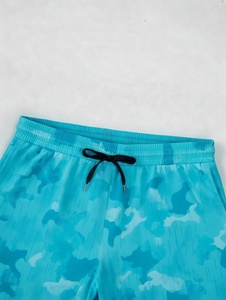 Superior Flexible Running Shorts for Men <b>Elastic</b> Mid Rise Solid Color Ultra Lightweight Comfort Fit for Extended Fitness Runs - Product Image 3