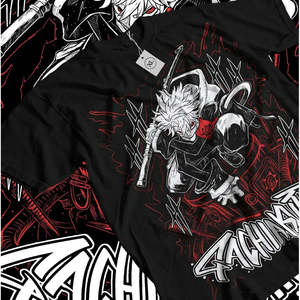 T-shirt de fitness Gachiakuta Anime en jersey 100% coton, motif uni, disponible en poids de 240g et 280g - Product Image 3