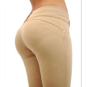 Vente en gros de Jeans 100% coton pour femmes, pantalon 2022 dernière conception, couleur personnalisée, taille, Style ODM - Product Image 5