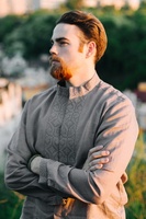 Style mexicain moyen-orient islamique dubaï lâche col montant Patchwork manches longues maxican Robe Thobe hommes musulman meilleur design