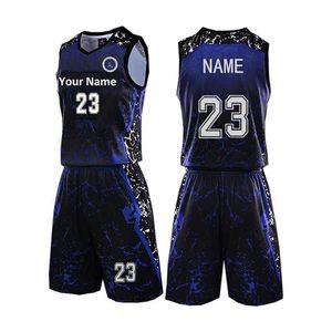 ชุดบาสเก็ตบอลเครื่องแบบบาสเก็ตบอลชุดบาสเก็ตบอลความยาวปกติพิมพ์ลายออกแบบได้ตามต้องการล่าสุด - Product Image 4