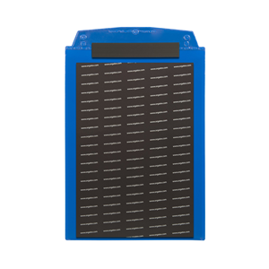 Taschina portadocumenti, magnetica, DIN A4 verticale, Blu, 10 pz. / Confezione.- SDVF/4210-03 - Product Image 1