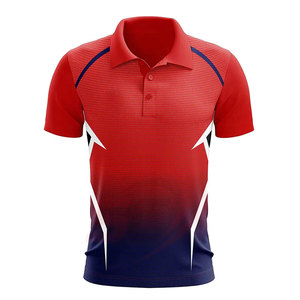 Ropa Deportiva 100% poliéster para hombre, Camiseta con estampado personalizado, Polo de sublimación completa, venta al por mayor - Product Image 3