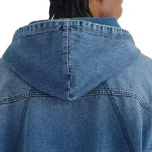 เสื้อฮู้ดกางเกงยีนส์แบบสวมหัวแนวฮิปฮอปใส่ได้ทั้งชายและหญิงมีฮู้ดแบบสวมหัวพร้อมเชือกรูดสำหรับผู้ชาย - Product Image 5