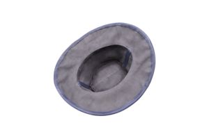 Chapeau de cowboy en cuir véritable fait à la main élégant chapeau extérieur à large bord doux confortable chapeau de voyage Durable pour la Protection solaire - Product Image 2
