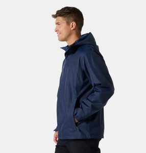 Veste coupe-vent respirante pour hommes, tenue décontractée, veste coupe-vent pour hommes à prix raisonnable pour logo personnalisé OEM, haute qualité pour hommes - Product Image 2
