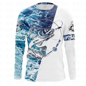 PURE Vente en gros Conception personnalisée Impression par transfert thermique Unisexe UPF 50 Séchage rapide Respirant Anti-bactérien Manches longues 100% Polyester - Product Image 3