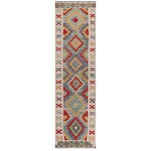 Maimana Afghanistan Kilim <b>Runner</b> <b>Rug</b> 279 X 79 cm - Product Image 1