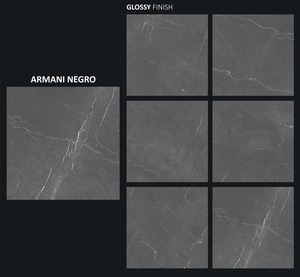 Onyx Grey Infinite 800x800mm Azulejos de porcelana antideslizantes 80x80cm Mármol brillante Angola Sala de estar Diseño de pisos - Product Image 6