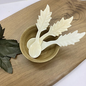 Cuchara de cuerno de búfalo y concha marina de la mejor calidad 100% para la mejor forma de mango de diseño para producto de gran oferta para regalo - Product Image 2