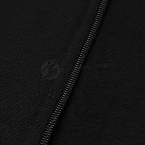 Sweat-shirt à capuche zippé pour homme grande taille, tendance et élégant, motif uni, doublure polaire respirante, idéal pour l'hiver - Product Image 4