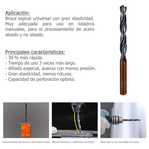 Broca Alpen Hss Sprint Master O/ 10,00 mm. (Blister 1 pieza) - Product Image 2