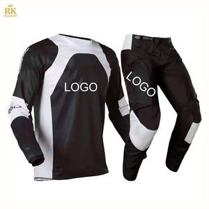 Traje de Motocross Personalizado 2023 Pantalón Negro Mx MTB Azul Negro Camuflaje Mejores Trajes de Motocross Jersey Pantalones - Product Image 1