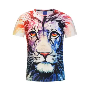 Men T-shirt Streetwear Hip Hop Clothing 260 Gsm Men Tee Shirt Custom Printed Logo USA Size Polyester T-shirt For Men