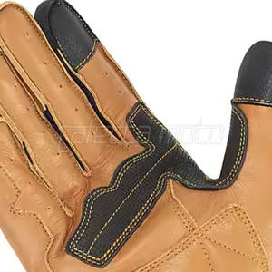 Venta caliente transpirable Guantes de moto unisex Antideslizante Uso deportivo Guantes de moto Hecho en Pakistán - Product Image 6