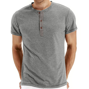 Camiseta de Hombre con Bloques de Color, Manga Corta, Cuello en V, Sin Tejido, Casual, Corte Regular, Ribete en Contraste, Diseño Sólido, Transpirable, de Secado Rápido - Product Image 4