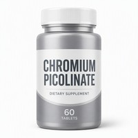 Comprimés de picolinate de chrome pour le métabolisme du glucose et le soutien métabolique |   Complément alimentaire en vrac OEM ODM à marque privée