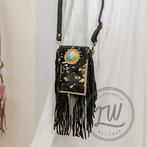 LW Women Cross Body <b>Bag</b> With Tassel Lady Stylish <b>Sling</b> <b>Bag</b> Leather Fringe Shoulder <b>Bag</b> For Girls - Product Image 2